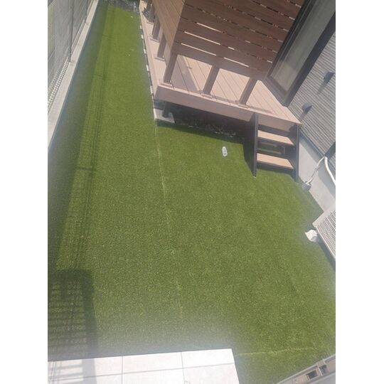 人工芝張り工事