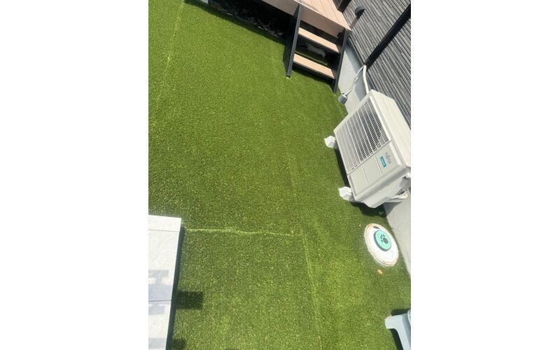 人工芝張り工事