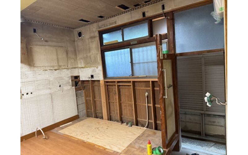 キッチン交換工事
