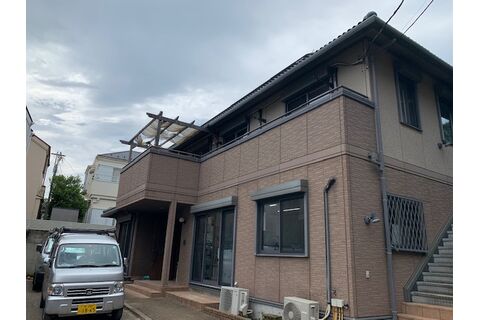 外壁塗装工事before